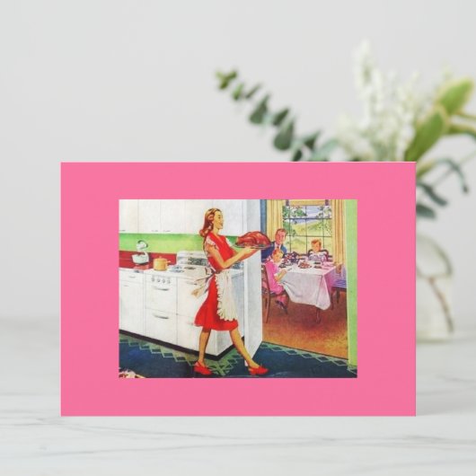 レトロハウスワイフ 招待状 (スタンド正面)