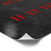 レトロハウス親切の規則オンシャルボード ポスター (コーナー)