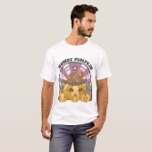 レトロハウディパンプキン - 秋のTシャツ Tシャツ (正面フル)