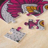 レトロハクナマタタアパレルギフトデザイナーメルチャンド ジグソーパズル (側面)