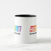 レトロハッスルノーグッド来簡単 マグカップ (中央)