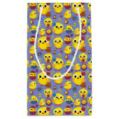 レトロハッチイースターエッグ スモールペーパーバッグ (裏面)