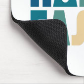 レトロハッピーイースタータイポグラフィ |マウスパッド マウスパッド (コーナー)