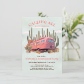 レトロハッピーキャンパーズリタイアメントパーティー 招待状 (スタンド正面)