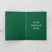 レトロハッピーゴーラッキーセントパトリックデー カード (内部)