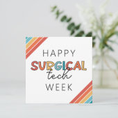 レトロハッピーサーティカルウィーク サンキューカード (スタンド正面)