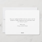 レトロハッピーハウリデードッグクリスマスグリーティングフォト シーズンカード (裏面)