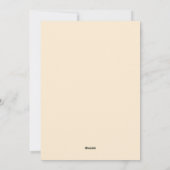 レトロハッピーハローウィン踊りブラックキャットパンプキン シーズンカード (裏面)