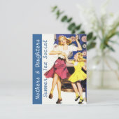 レトロハッピーマザーズ&娘社会招待状 招待状 (スタンド正面)