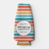 レトロハッピーメディスタアシスタント週間 ボトルクーラー (正面)