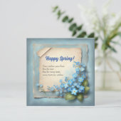 レトロハッピー春カー忘れド私ではなく花 シーズンカード (スタンド正面)