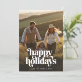 レトロハッピー ホリデーズ クリスマス ファミリー フォト (スタンド正面)