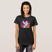 レトロハト飼育鳥ハト動物ハト1 Tシャツ (正面フル)