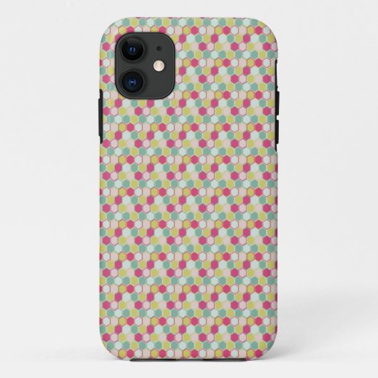 レトロハニカム Case-Mate iPhoneケース (裏面)