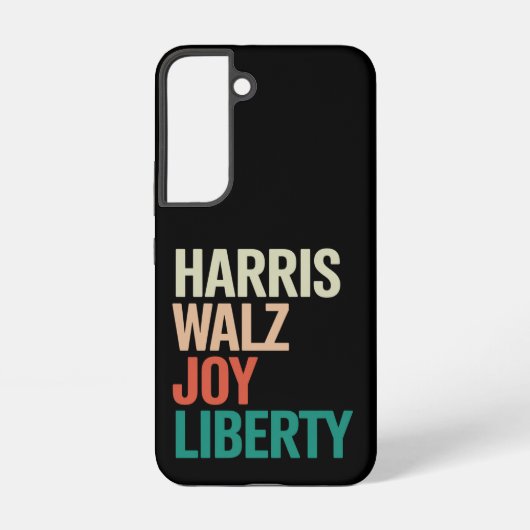 レトロハリスワルツ2024ハリスワルツジョイリバティ SAMSUNG GALAXYケース (裏面)