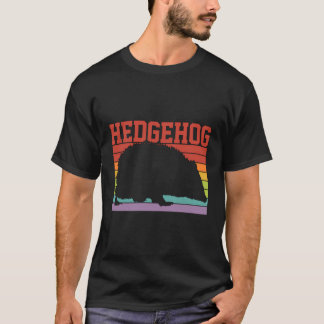 レトロハリネズミ Tシャツ