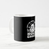 レトロハロウィンの幽霊デザイン_1 コーヒーマグカップ (正面左)