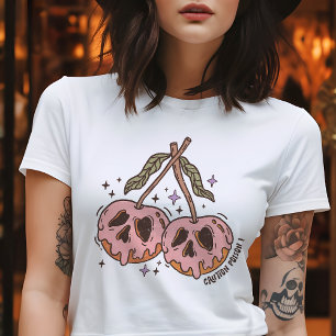レトロハロウィンの毒注意 トライブレンドTシャツ