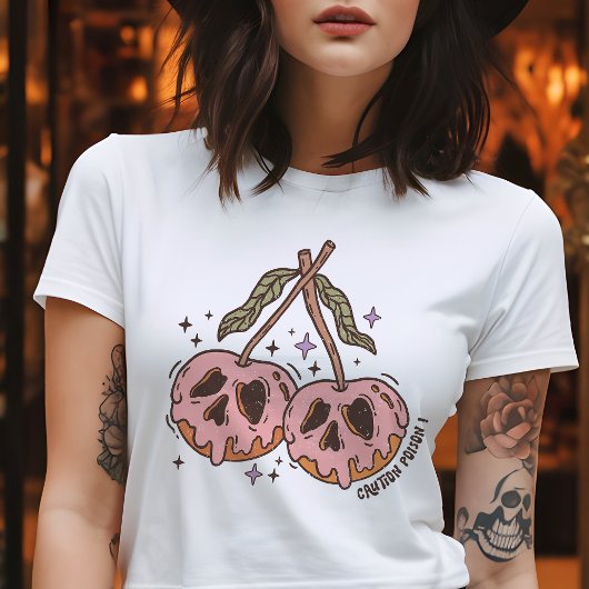レトロハロウィンの毒注意 トライブレンドＴシャツ
