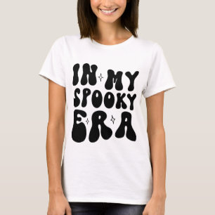 レトロハロウィンの落ち着いた私のスプーキーな時代 ヴィンテージ秋 Tシャツ