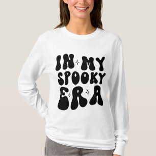 レトロハロウィンの落ち着いた私のスプーキー時代のオータム Tシャツ