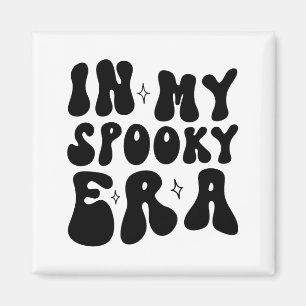 レトロハロウィンの落ち着いた雰囲気 私のスプーキーな時代 マグネット