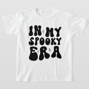 レトロハロウィンの落ち着いた雰囲気 私のスプーキーな時代 Tシャツ