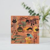 レトロハロウィンオラマ 招待状 (スタンド正面)