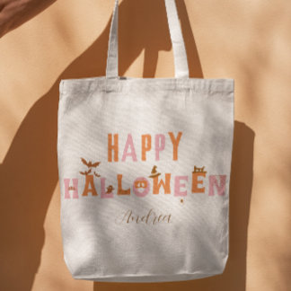 レトロハロウィンキャンディ トートバッグ