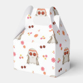 レトロハロウィンキュートキッズフローラ幽霊 フェイバーボックス (正面サイド)