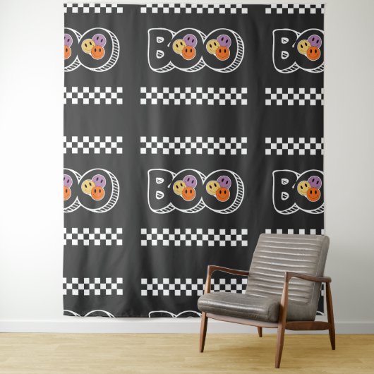 レトロハロウィンブカワイイ タペストリー (インサイチュ)