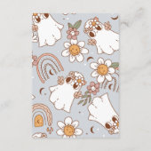 レトロハロウィンリトルブラッフルおむつ エンクロージャーカード (裏面)