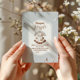 レトロハロウィンリトルブラッフルおむつ エンクロージャーカード