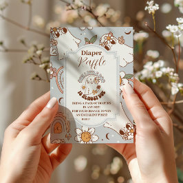 レトロハロウィンリトルブラッフルおむつ エンクロージャーカード