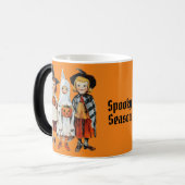 レトロハロウィン不気味シーズン モーフィングマグカップ (正面左)