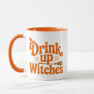 レトロハロウィン 魔法使いの魔法の呪文 マグカップ