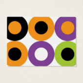 レトロハロウィーンギフトラベル (裏面)