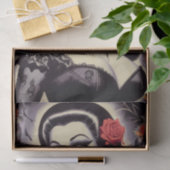 レトロハロウィーンゴシックのピンアップ 薄葉紙 (ギフト)