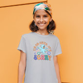 レトロハロウィーンデザイン – 私は怖くて可愛い Tシャツ