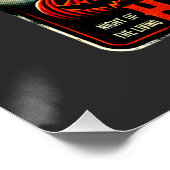 レトロハロウィーンホラーナイト80sスラッシャービベス ポスター (コーナー)