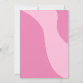 レトロハロウィーンリトルブベビーシャワー 招待状 (裏面)