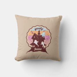 レトロハロウィーン不気味コスメ幽霊のよく出るットハウス幽霊 クッション