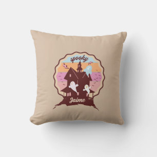 レトロハロウィーン不気味コスメ幽霊のよく出るットハウス幽霊 クッション