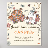 レトロハロウィーン推測キャンディゲームポスターの数 ポスター (正面)