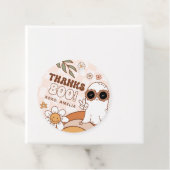 レトロハロウィーン誕生日サークルメッセージカード フェイバータグ (インサイチュ)