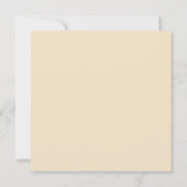 レトロハロウィーン魔女と黒猫とカボチャ カード (裏面)