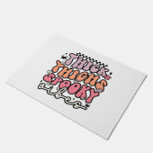 レトロハロウィーン ドアマット (アングル)