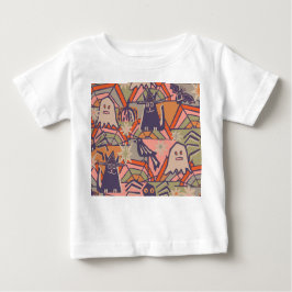 レトロハロウィーン ベビーTシャツ