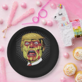 レトロハロウィーン ペーパープレート (パーティー)