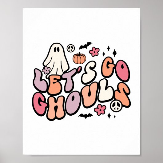 レトロハロウィーン ポスター (正面)